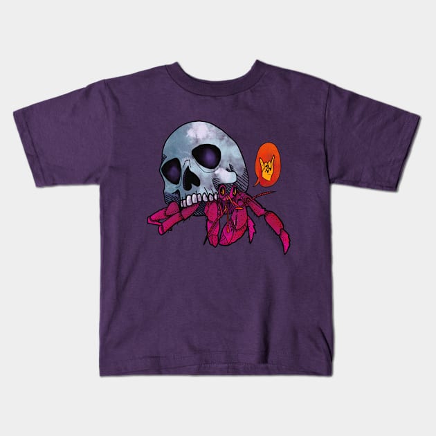 B.A. hermit crab Kids T-Shirt by Kassywise